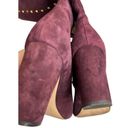 Ralph Lauren Lauren by  Suede Atherton Burgundy Tall Boots Sz. 10 Photo 10