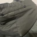 Banana Republic  Womens S Olive Green Military Utility Jacket Hooded Parka Coat Photo 8