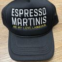 Espresso Martinis trucker Hat Black Photo 0