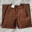 Universal Threads Womens Denim Jean 6 Leopard High Rise Ankle Baggy Straight Brown Black 90s NWT Photo 3