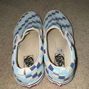 Vans Blue/Off White Checkered Slip-Ons Photo 2