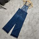 McGuire Denim  Huffine Culotte Overalls Wide Leg Cropped Blue Size 26 Photo 6