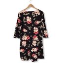 Cupcakes and Cashmere  Juliette Brown Floral Romper V Neck size Large Photo 7