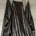 by the way. Revolve Pleated Cami Metallic Top Size Small In Gunmetal Photo 4