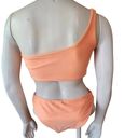 SheIn HP!  Orange One Shoulder Bikini (S) Photo 5