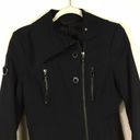 Guess by Marciano  Asymmetrical Jacket Navy Size 4 Photo 8