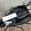 THE SEI Slant Silk Bralette Size 0 Photo 2