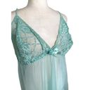 Frederick's of Hollywood  Green Babydoll 2X Lace Sheer Sexy Lingerie Teddy Sexy Photo 3