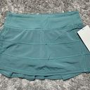 Lululemon NWT  Pace Rival Skirt *Tidewater Teal Photo 0