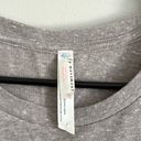 Free People Movement FP Movement by Free People Grey Tan Twist Front Cropped Athletic Shirt Small Photo 3