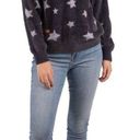 Simply Southern Fuzzy grey star sweater Photo 0