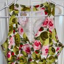 Talbots  Petites Size 10 Sleeveless Fit/Flare Floral Midi Dress Photo 2