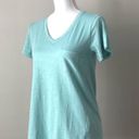 Pendleton  | Green V-Neck Pocket Burnout Tee Photo 2