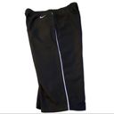 Nike  The Athletic Dept. Orange Tab Cropped Track Pants Black Size Medium Photo 6