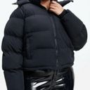 Good American NWT  Black Puffer Jacket Removable Hood Size 2XL Photo 12