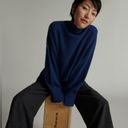 Everlane NWT  The Cashmere Oversized Turtleneck Photo 4