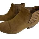 American Eagle  Shanna Gore Cognac Slip On Ankle Bootie Size Women's 9.5 Wide Photo 0