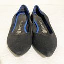 Rothy's ROTHY’S Size 7.5 ‘THE POINT’ WOMEN’S SOLID BLACK BALLET FLATS POINTED TOE Photo 1