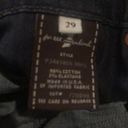 7 For All Mankind  DOJO Crop Dark Wash 29X20 Stretch Jean Summer Casual Photo 5