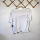 Grayson Threads ☀️USA Striped Short Sleeve Cropped Top White Tee Photo 7