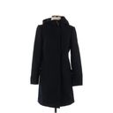 Babaton  ARITZIA Pearse Wool Cashmere Wool Blend Navy Pea Coat‎ Size Small Photo 2