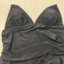 Beachsissi  Ruched Black One Piece Swim Suit Size Extra Large New with Tags Photo 1