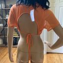 dippin daisy's swimwear Mesh Open Back Crop Top Photo 1