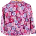 L.L.Bean  floral quarter zip active top size 4 Photo 1