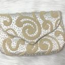 La Regale Vintage  Pearl Beaded Paisley Pattern Bag Clutch or Shoulder Bag Photo 0