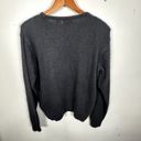 Vintage 80s Womens Sweater Christmas Palm Springs Yacht Club Sequin Bows Black Size M Photo 13