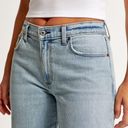 Abercrombie & Fitch  Curve Love Low Rise Straight Jean Photo 5