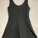 Divided  H&M 14 round neck flare, bottom black dress Photo 1