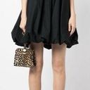 Ulla Johnson NWT  Poplin Cotton Strapless Balloon Dress Black Sz 8 Photo 0