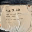 Mother Insider Crop Step Fray Denim Jeans Size 27 Distressed Raw Hem Photo 4