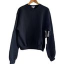 Good American  Capricorn Zodiac Sweatshirt in Black XS NWT Photo 3