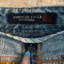 American Eagle Mini Low Waist Denim Skirt Photo 3