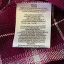 BCBGeneration  Cranberry Plaid Baby Doll Dress Photo 5