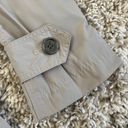 Burberry EUC  BRIT Beige Cinch Waist Lightweight Jacket Photo 3