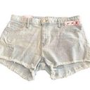 New York Laundry  Vintage High Rise Light Wash Womens Denim Shorts size 13 Photo 0