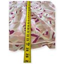 Nine West  Size 8P Women's Pink Floral Flared Knee Length Skirt Photo 6