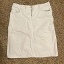 Ralph Lauren  vintage white denim skirt size 8 Photo 0