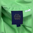 Polo  Ralph Lauren lime green fitted collared button down sz 8 Photo 2