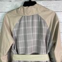 Nordstrom  Plaid Panel Back Trench Coat New Photo 4