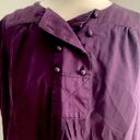 Banana Republic 100% silk eggplant color tunic Photo 1