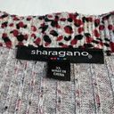 Sharagano  Women's XL Boat Neck Blouse Long-Sleeve Ribbed Top Photo 6