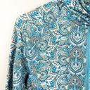 Peter Millar  Jacket Womens M Active Wear Full Zip Sun Protection Golf Paisley Photo 2