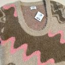 Cotton On  Abstract Print Crop Sweater Photo 5