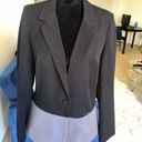 Daniel Rainn Black Grey Color-block Single Button Blazer Size Medium Photo 0