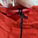 n:philanthropy NWT  Red Women Medium One Shoulder Eve Tee Short Sleeve Photo 4