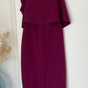 Likely Driggs Deep Orchid Strapless Ruffle Knee Length Dress Size 2 NWT Photo 3